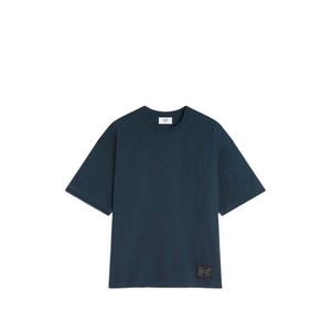 메종키츠네 패치 티셔츠, 블루계열, Standard XL(KR 110)