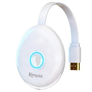 Koogold 5G 4K TV 무선 미러링 미라캐스트 HD MHL동글 스마트폰미러링 미러링 송수신기 미러링 TVING 유튜브 연결 휴대폰