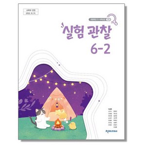 초등학교 교과서 6학년 2학기 실험관찰 6-2 이상원 천재교과서, 1개