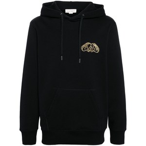 알렉산더맥퀸 하프 씰 로고 후디, 블랙계열, Standard L