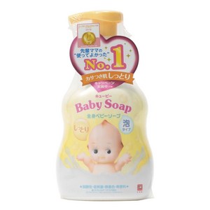 큐피 촉촉 전신 바디 솝 버블 타입, 400ml, 1개
