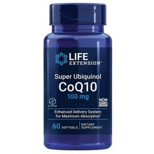 라이프익스텐션 슈퍼 유비퀴놀 CoQ10 100mg 소프트젤, 60정, 1개