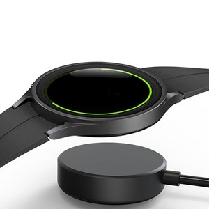 삼성 갤럭시워치4/클래식 무선충전기 SM-R860 870 R880 R890, 블랙, 1개