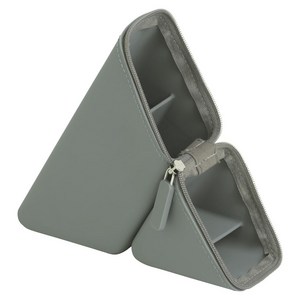 SONiC 카쿠스타 포터블 펜 스탠드 실리콘 타입, 그레이, 1개