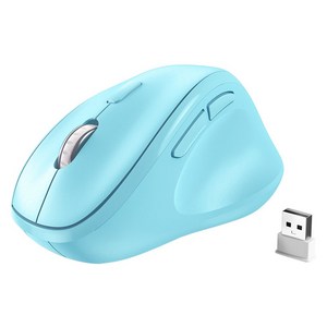 Micropack 인체공학 저소음 무선 게이밍 마우스