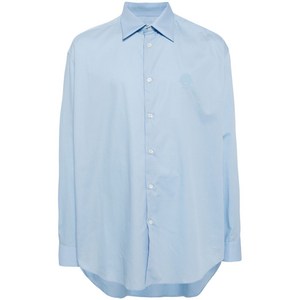 발리 클래식 칼라 커브 헴 셔츠, 블루계열, IT/FR 52(KR 110)