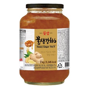 꽃샘 꿀 생강차S, 2kg, 1개입, 2개