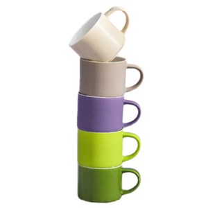 StarR 미니 세라믹 컵 5개입 세트