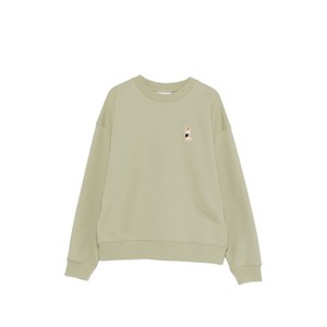 메종키츠네 폭스 자수 스웨트셔츠, 그린계열, S(KR 55)