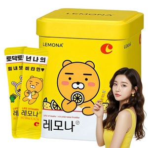 레모나 카카오프렌즈 비타민C 50포, 100g, 1개