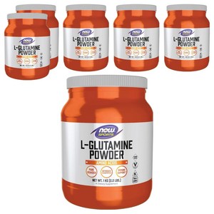 나우푸드 L-글루타민 파우더 비건, 1kg, 6개