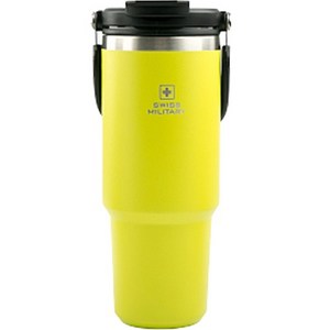 스위스밀리터리 대용량 보온 보냉 듀오 텀블러 OKK-TKD900, 라임, 900ml, 1개