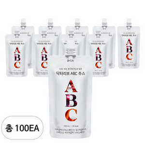 닥터리브 ABC 주스, 100ml, 100개