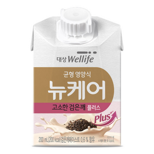 대상 뉴케어 검은깨 플러스 200ml 30팩 환자 노인 영양식, 30개