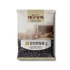 대구상회 검정렌틸콩, 2kg, 1개