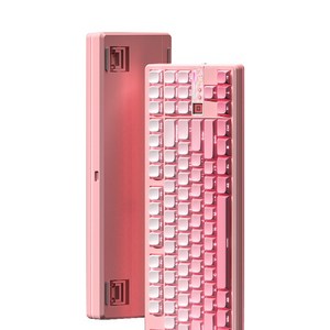 독거미 AULA F87PRO V2 무선측각 기계식 게임 기보드 객제화 3모드 블루투스 게임 RGB키보드 사무용 키보드