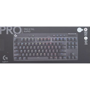 로지텍 PRO X TKL RAPID 래피드 트리거 유선 텐키리스 게이밍 키보드