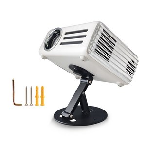 Salange 미니 빔프로젝 터거치대 하중 천장과 호환 가능 데스크탑 프로젝터 브래킷 1/4 범용 나사 구멍 5KG 내 조정 가능한 설치 이동식 브래킷 다중 각도 조정 삼각대