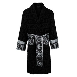 베르사체 아이 러브 바로크 샤워가운, 블랙계열, Standard XL