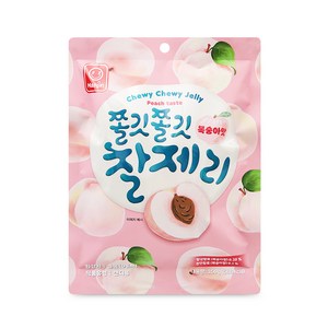 한진 쫄깃쫄깃 찰제리 복숭아맛 150g 과일젤리, 1개