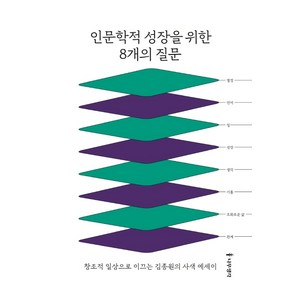 인문학적 성장을 위한 8개의 질문:창조적 일상으로 이끄는 김종원의 사색 에세이, 나무생각, 김종원