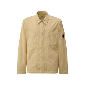 C.P.컴퍼니 체스트 포켓 긴소매 오버셔츠, 베이지계열, Standard XS