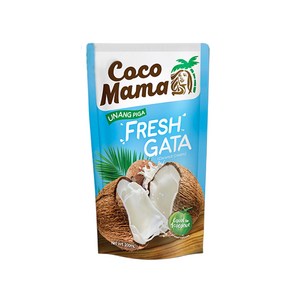 필리핀 코코마마 코코넛 크림 Cocomama fesh gata coconut ceam, 1개, 200ml