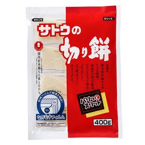 Sato's Kirimochi 크리스피 슬릿, 400g, 1개