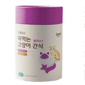 굿밸런스 고양이 짜먹는 간식 플러스 60p, 혼합맛(참치크랜베리/참치호박), 720g, 1개