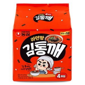농심 라면왕 김통깨 100g, 12개