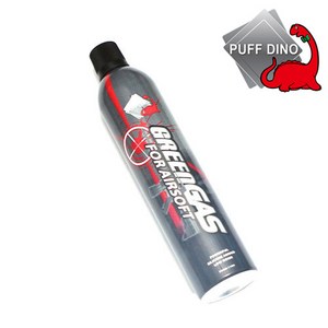 [PUFF DINO] Geen Gas fo Aisoft(12kg) 검디노 검정퍼프디노 블랙퍼프디노, 1개