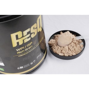 래스큐 인공첨가물 없는 분리유청단백 WPI 식물성 단백질 프로틴 쉐이크 곡물맛, 1kg, 1개
