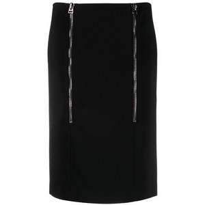 톰포드 지퍼 디테일 펜슬 스커트, 블랙계열, Italy 42