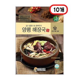 자연깃든 선봉 양평 해장국, 600g, 10개