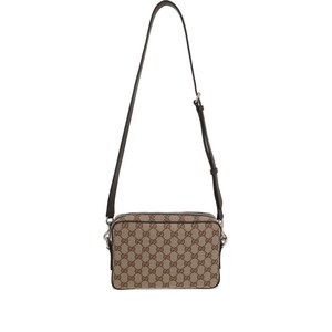 구찌 small GG canvas shoulder bag