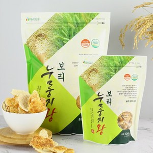 쌍지뜰 국내산 보리누룽지, 820g, 1개