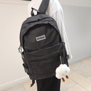 플로메고 노트북 백팩 남자 학생 여성 방수 가방