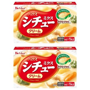 하우스푸즈 대용량 스튜믹스 크림, 1kg, 2개