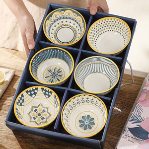 Qiaokao 빈티지 노르딕 공기 6개입