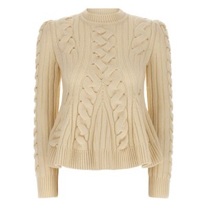 알렉산더맥퀸 케이블 니트 스웨터