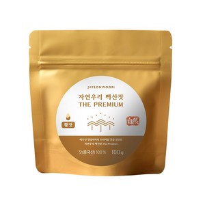 자연우리 백산잣 더 프리미엄 생식용 잣 지퍼백, 100g, 1개