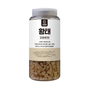 자연애 강아지 간식 오븐에 구운 황태 380g, 단품, 1개