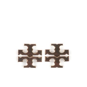 토리 버치 키라 로고 장식 스터드 이어링