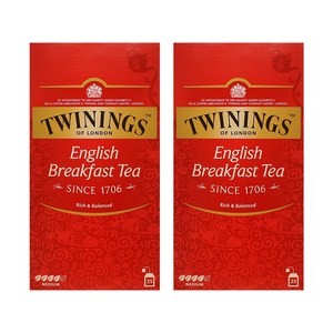 트와이닝 잉글리쉬브렉퍼스트 티백