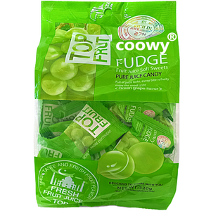 탑젤리 청포도젤리 coowy fudge 탑푸르트 까먹는 포도젤리, 1개, 320g