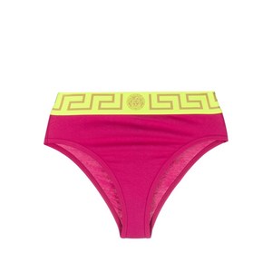 베르사체 로고 웨이스트밴드 팬티, 핑크계열, Numeric 5