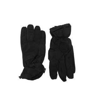 스톤 아일랜드 로고 자수 장갑, L(KR 254), 블랙계열