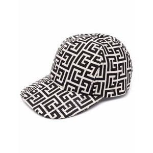 발망 발망 모노그램 프린트 베이스볼 캡