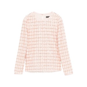 엠포리오아르마니 장식 탑, 핑크계열, Italy 38(KR 44)