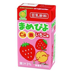마루산 마메피요 코코아맛 일본 음료 125ml 24병, 24개